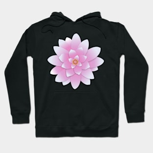 Lotus Single Flower Hoodie